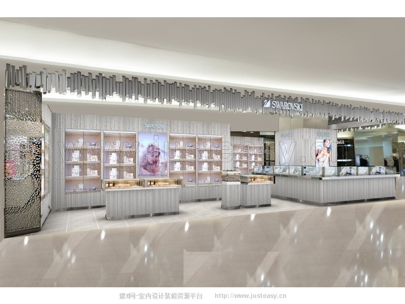 现代水晶饰品店3d模型下载[id:76670]_建E模型