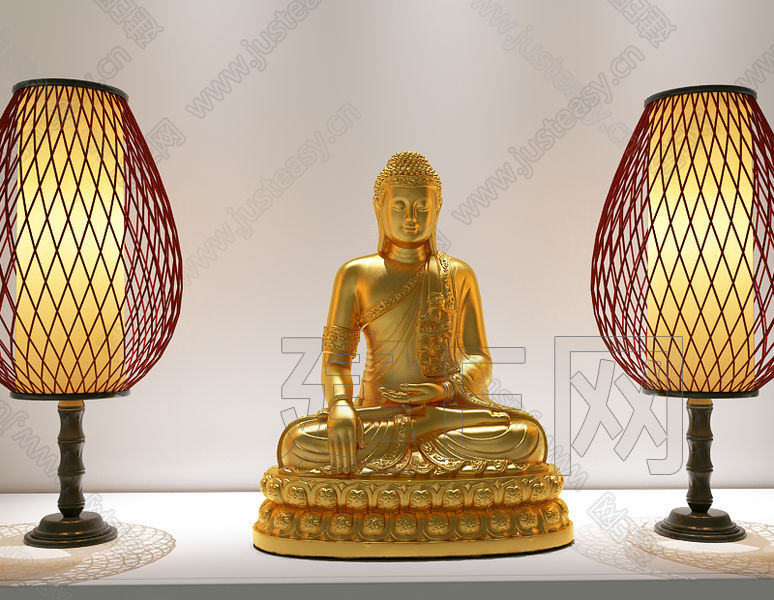 泰佛3d模型下载[id:100021]_建E模型网_建E网