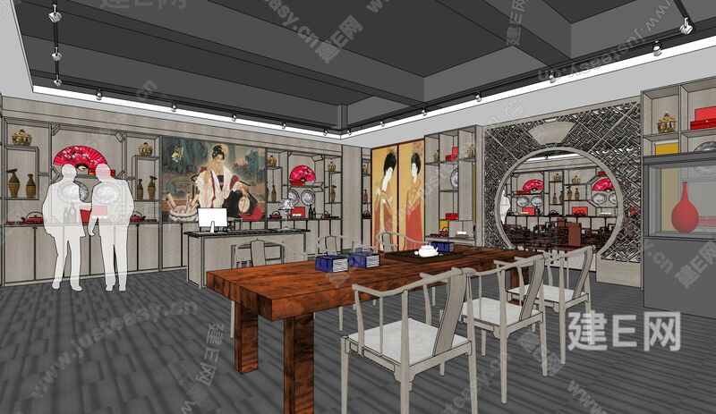 中式大型白酒文化展览馆