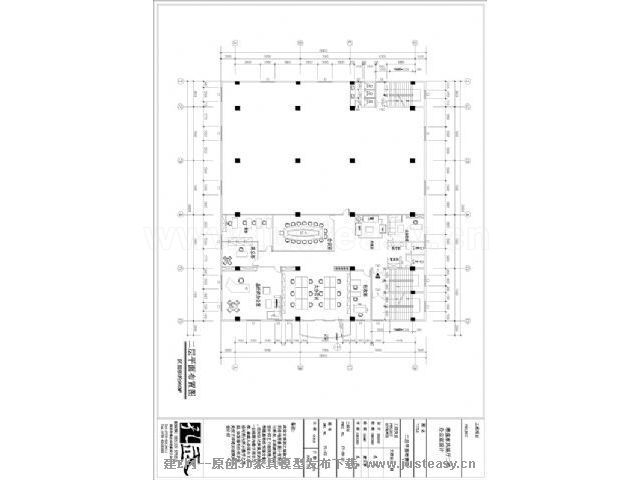 家具工厂办公室施工图-建E<em>图纸网</em>_图纸下载_
