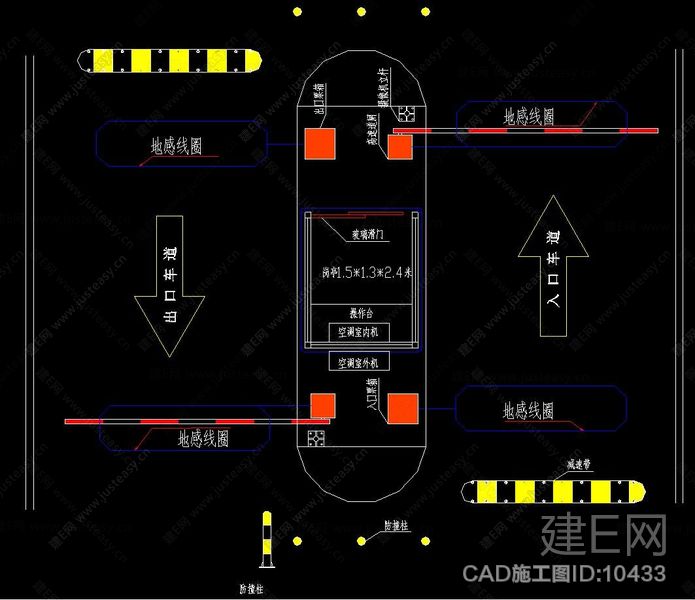 安防监控led摄像头cad图[图纸id:10433]