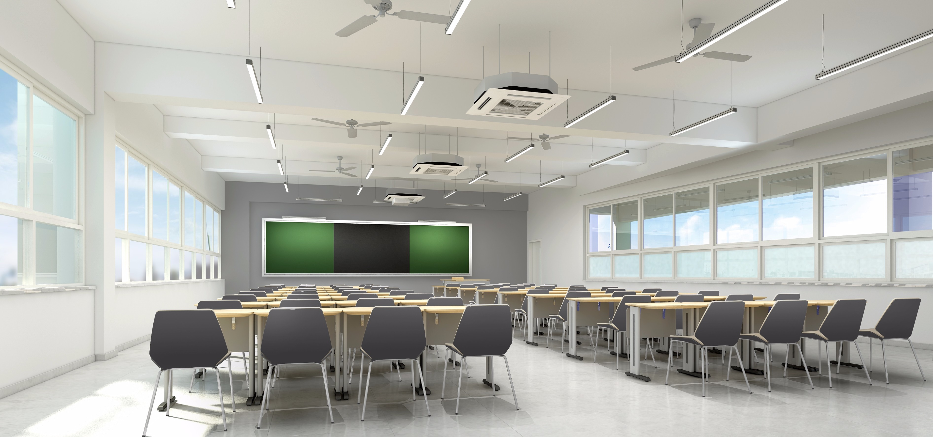 学校设计 - 效果图交流区-建e室内设计网