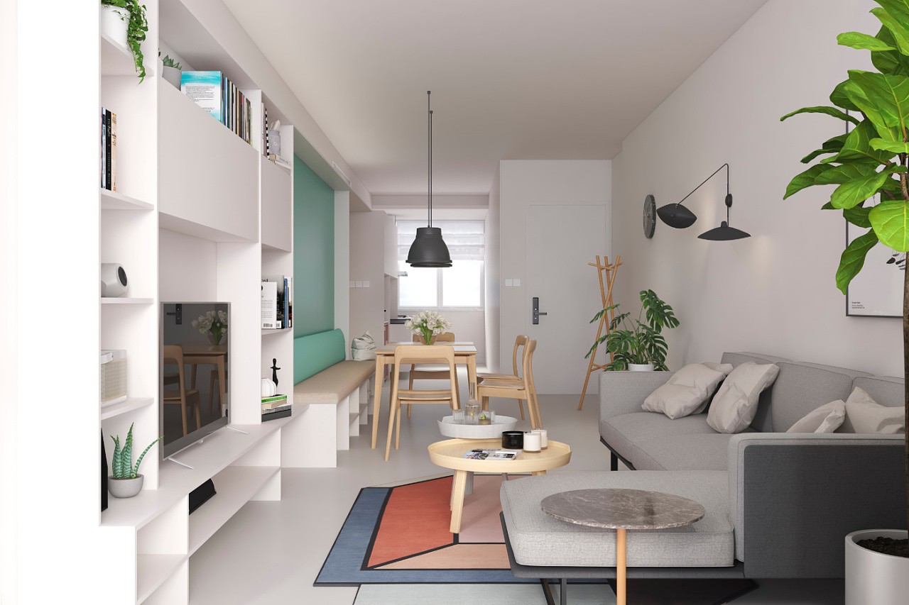 极具幸福感的住员工宿舍 - 效果图交流区-建e室内设计