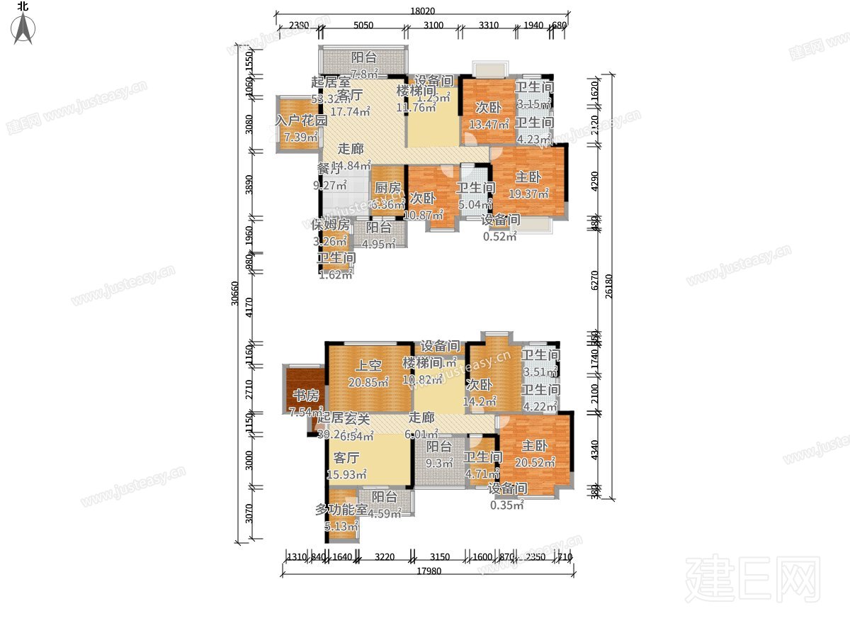 万绿春天cad户型图_cad室内装修图免费下载_cad图库