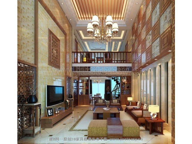 家居起居室设计装修640_480qt5.7三维绘制图片