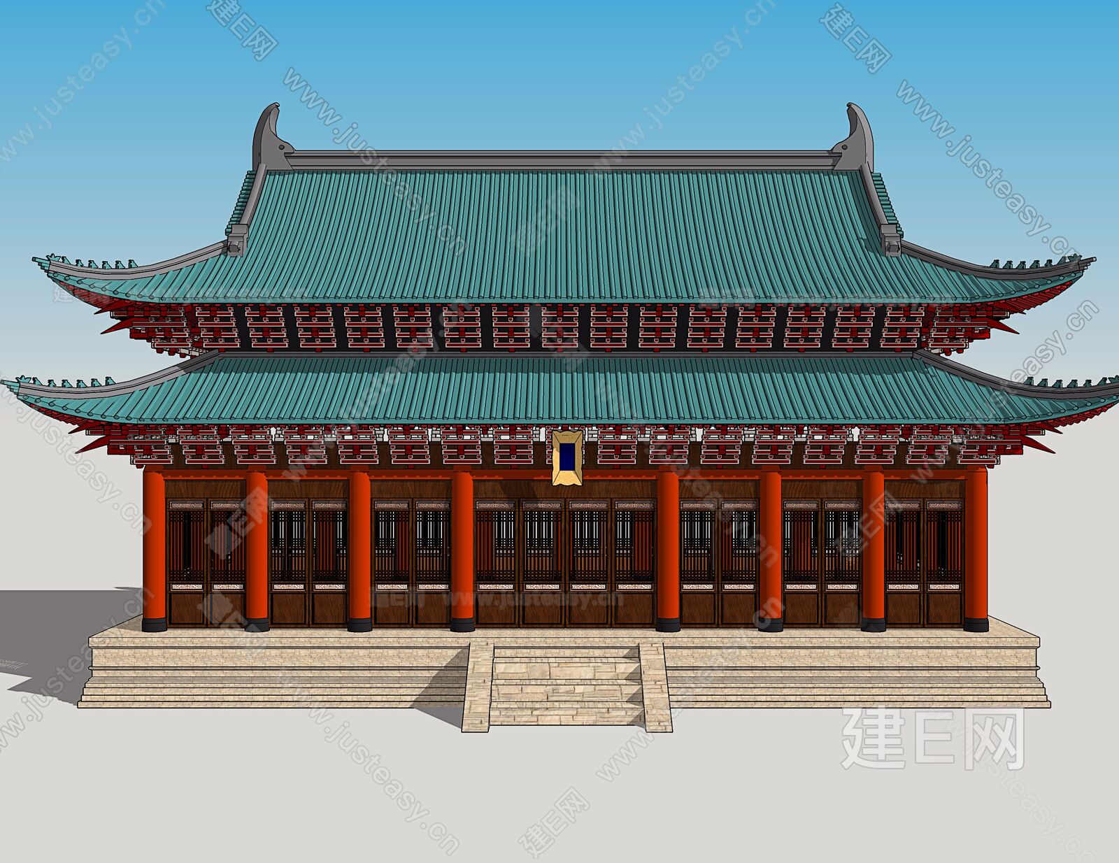 古建大殿