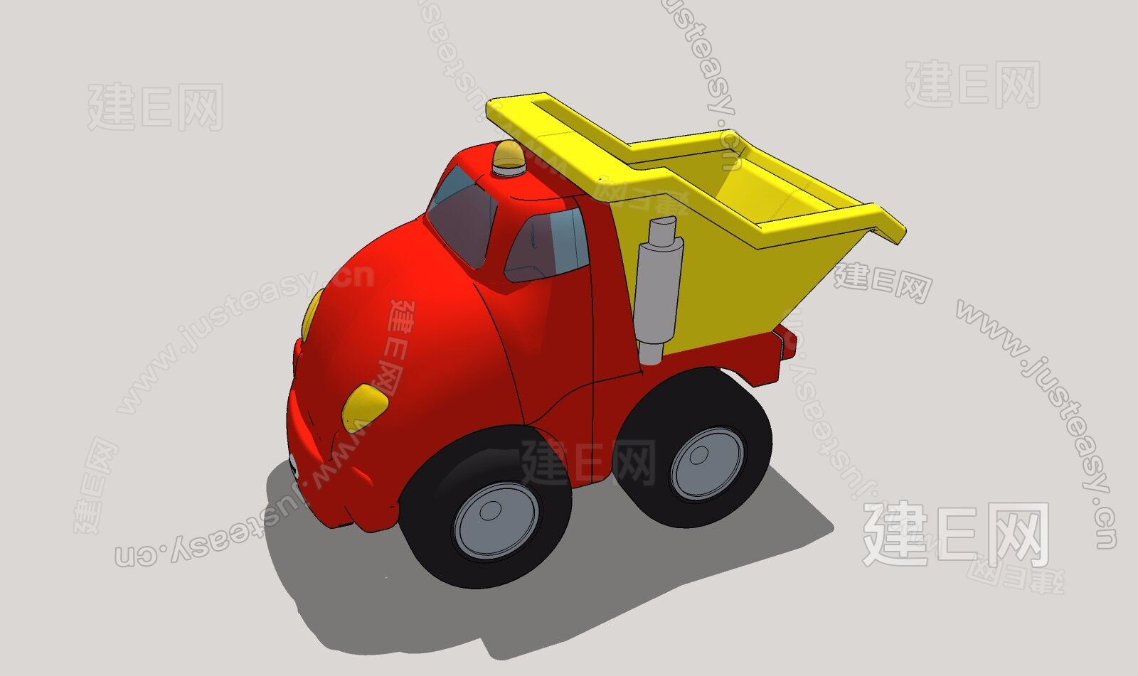 儿童小卡车[模型id:4764]