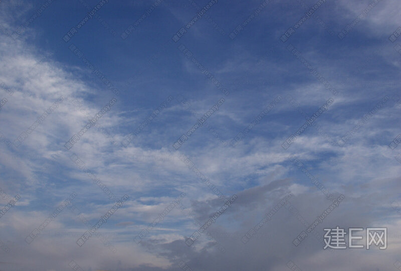 建e网 贴图首页 外景 白天户外  外景-天空-非全景天空-晴天-00023.