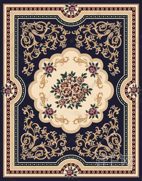 欧式地毯 【贴图id:11195】