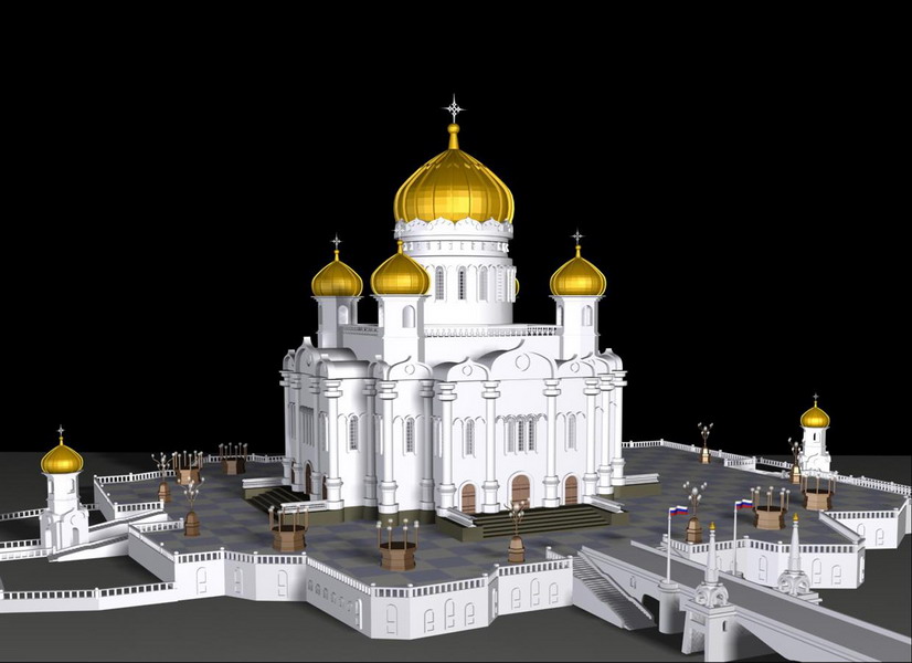 泰姬陵模型3d模型下载[id:4083]_建e模型网_建e网_室内设计装修资源平台