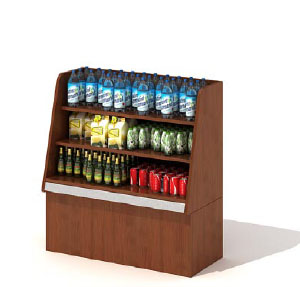 超市柜台3d模型3d模型下载[id:4693]_建E模型