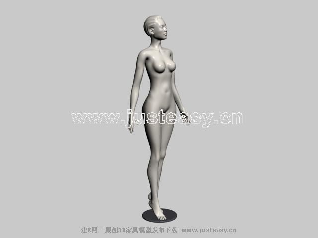 <em>女模特3d模型下载</em>[id:26220]