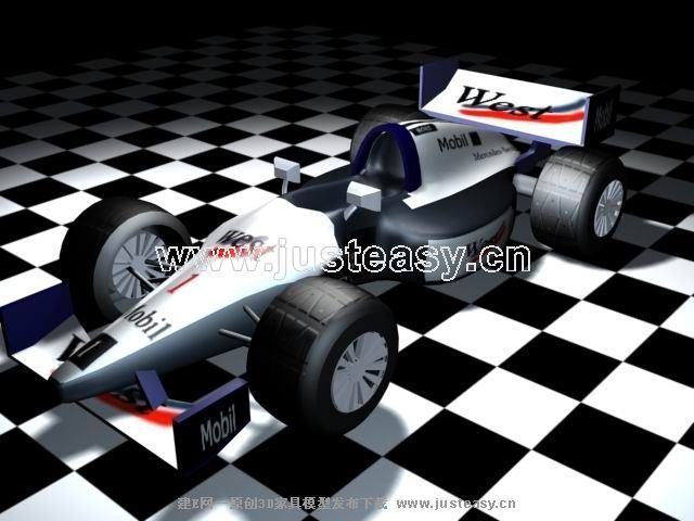 F3赛车-迈凯轮3d模型下载[id:25944]_建E模型