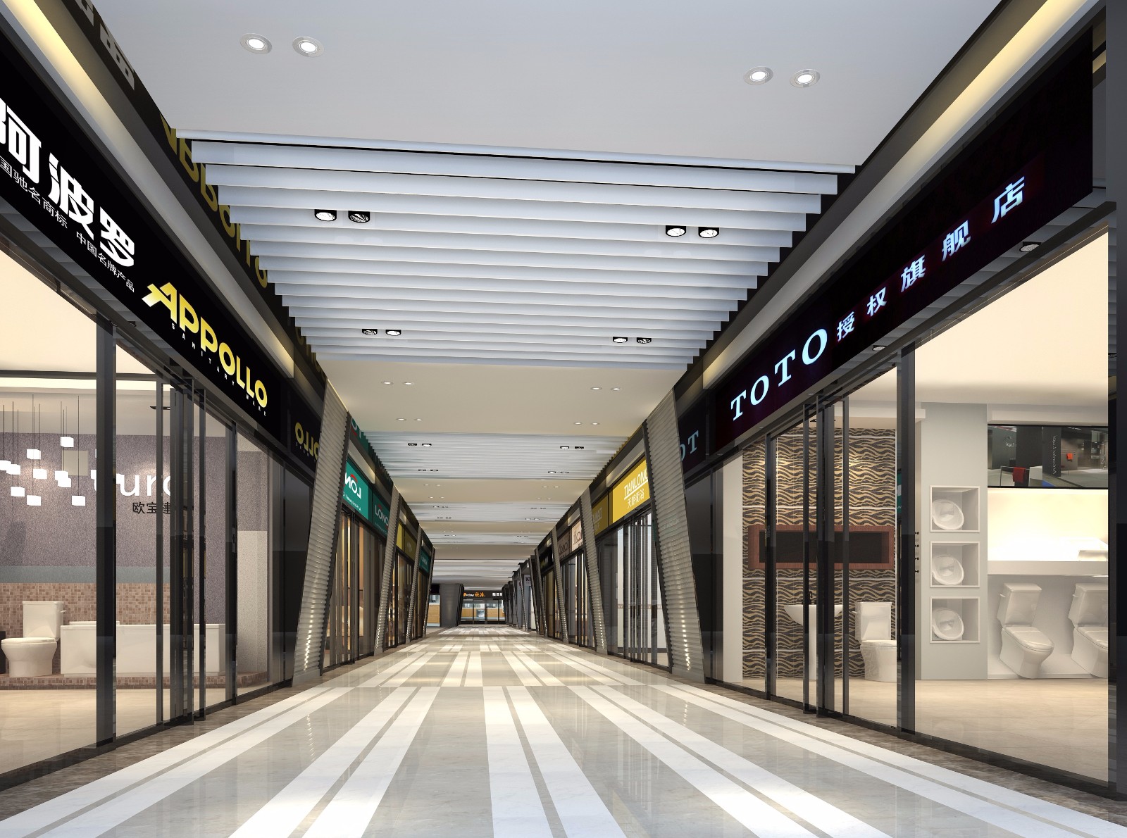 山东滕州国际家居商场 -建e室内设计网-设计案例