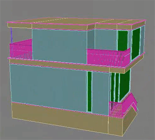 3dmax别墅建模步骤简单图片