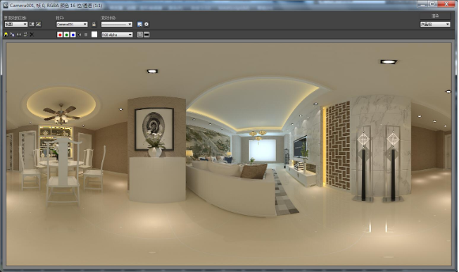 3dmax渲染全景图的步骤教程-3d模型分享交流平台-原创3d模型下载-3d