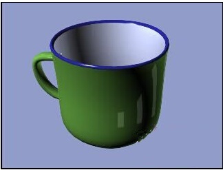 3dmax制作逼真茶杯