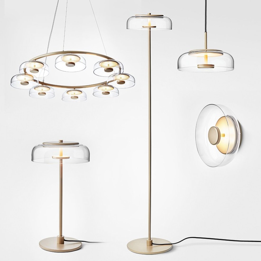 后现代客厅吊灯北欧个性创意样板房蘑菇吊灯