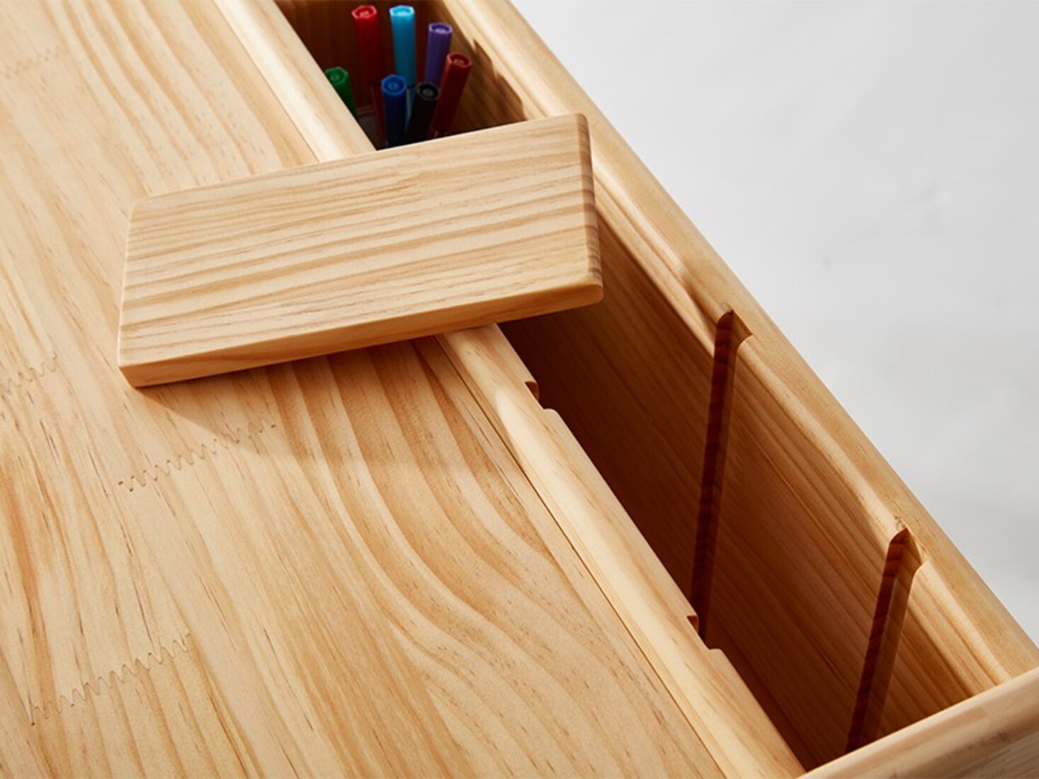 童趣儿童实木斜面书桌0100082