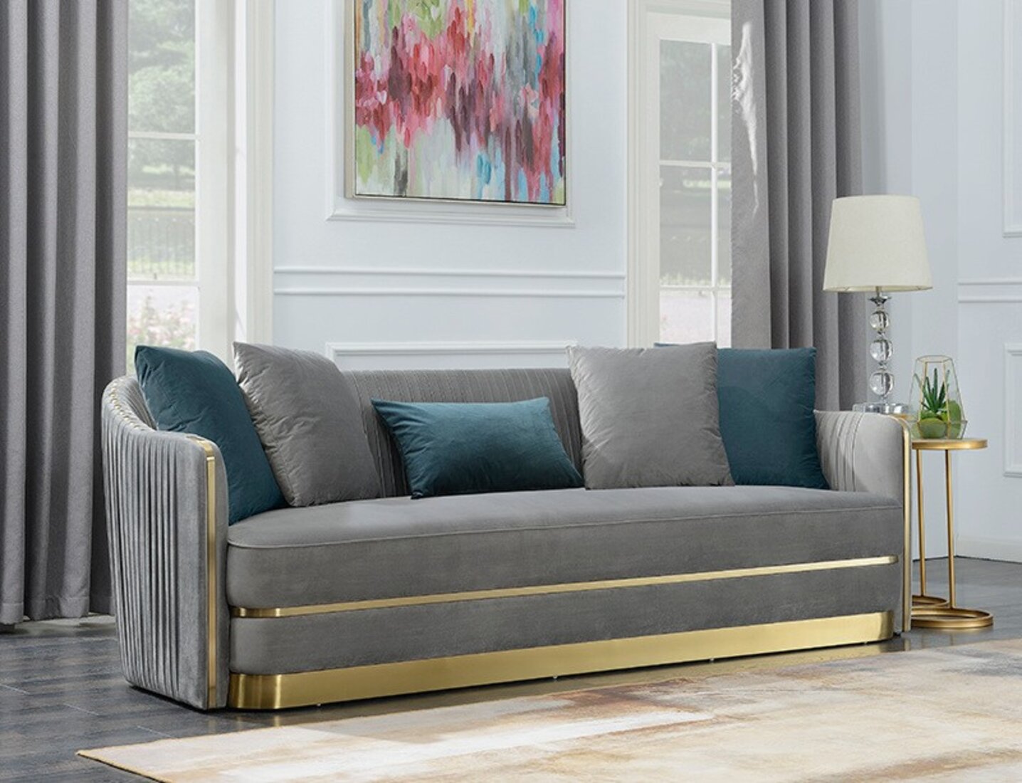 摩登la-三人沙发_家装选材_家居家具选材_装修材料上建e网