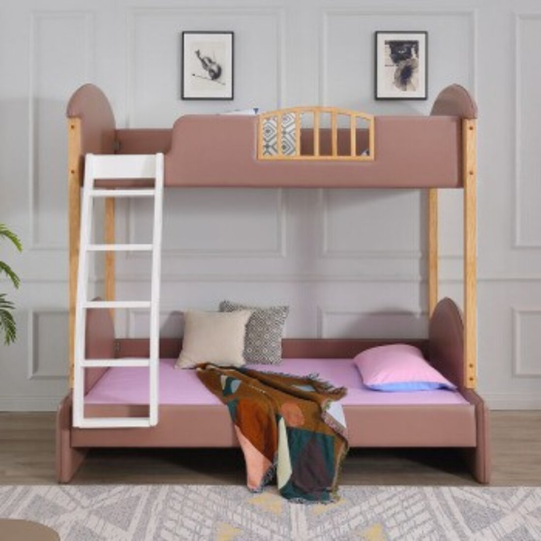 子母儿童床效果图|三维|其他三维|绘梵空间设计 - 原创作品 - 站酷 (ZCOOL)