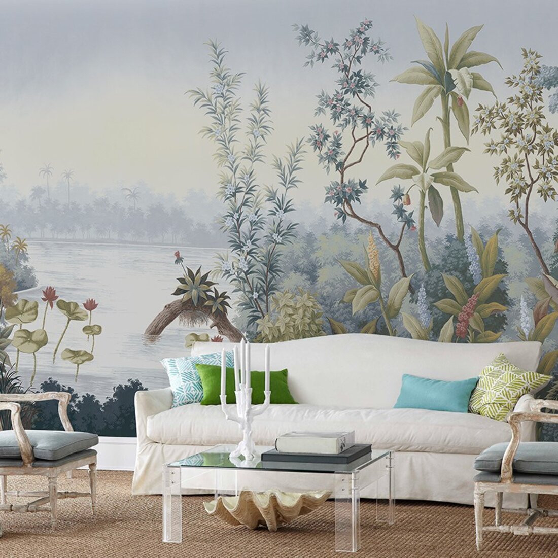 墙酷美式乡村欧式风景定制壁画