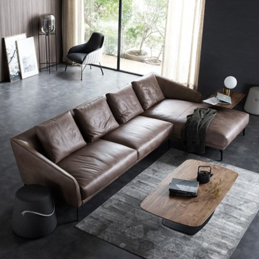 一套意式极简皮沙发建模|工业/产品|家具|JHFY丶T - 原创作品 - 站酷 (ZCOOL)
