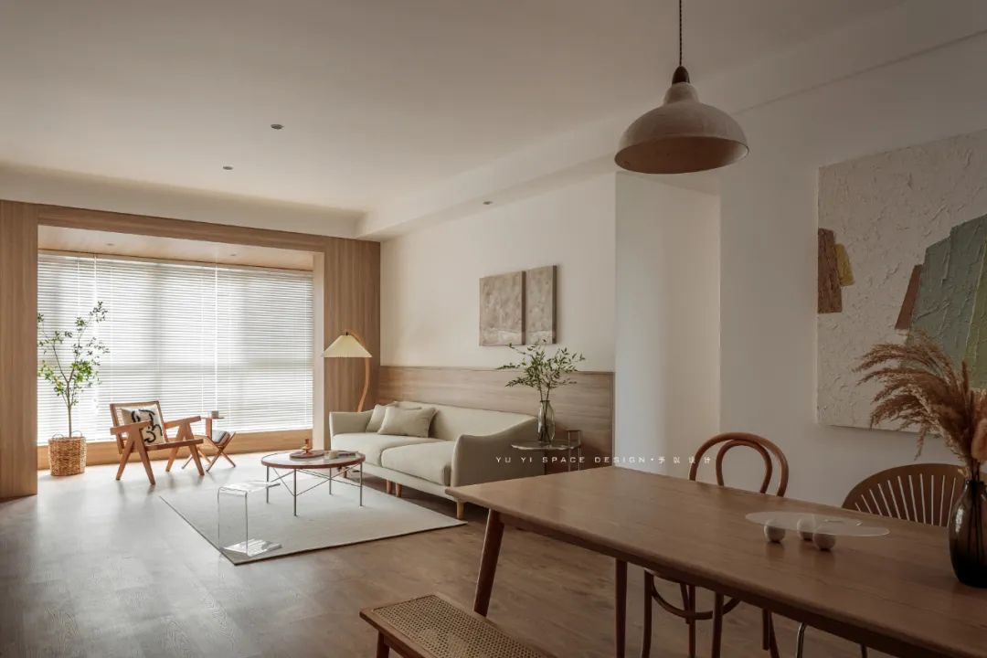 104㎡日式现代平层住宅 | 予以空间设计