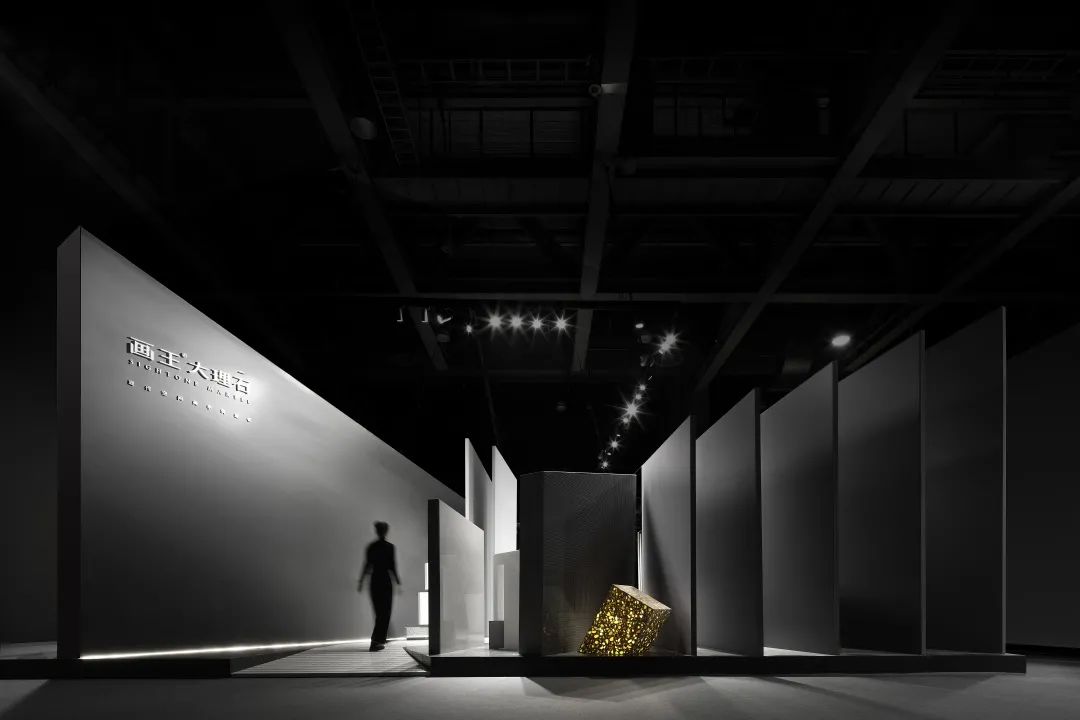 画王·大理石2021广州设计周展厅 | 共生形态设计