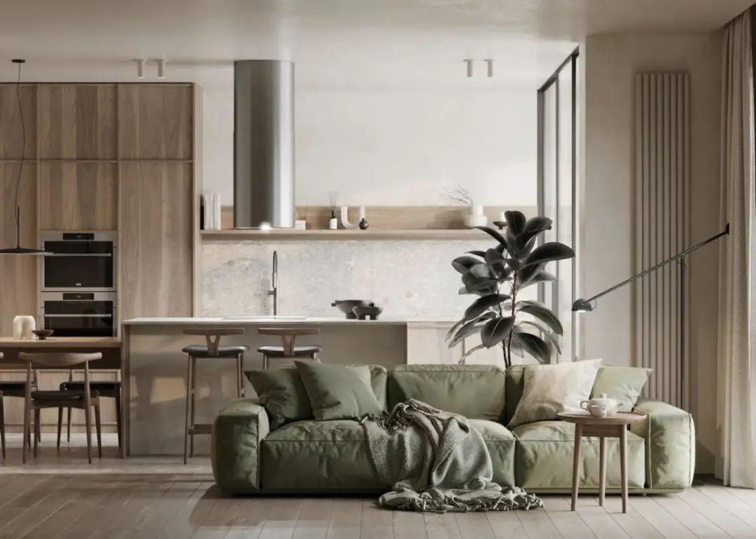 清爽原木风住宅设计案例，舒适宜居的空间！