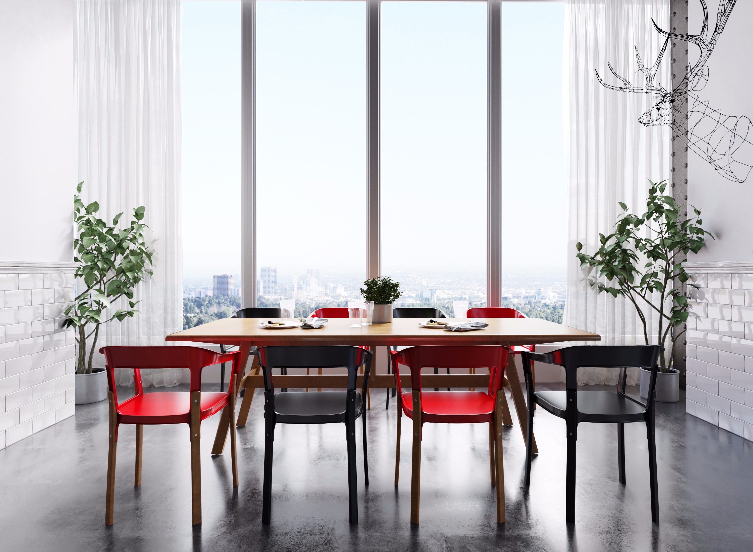 餐厅小角 - 效果图交流区-建e室内设计网