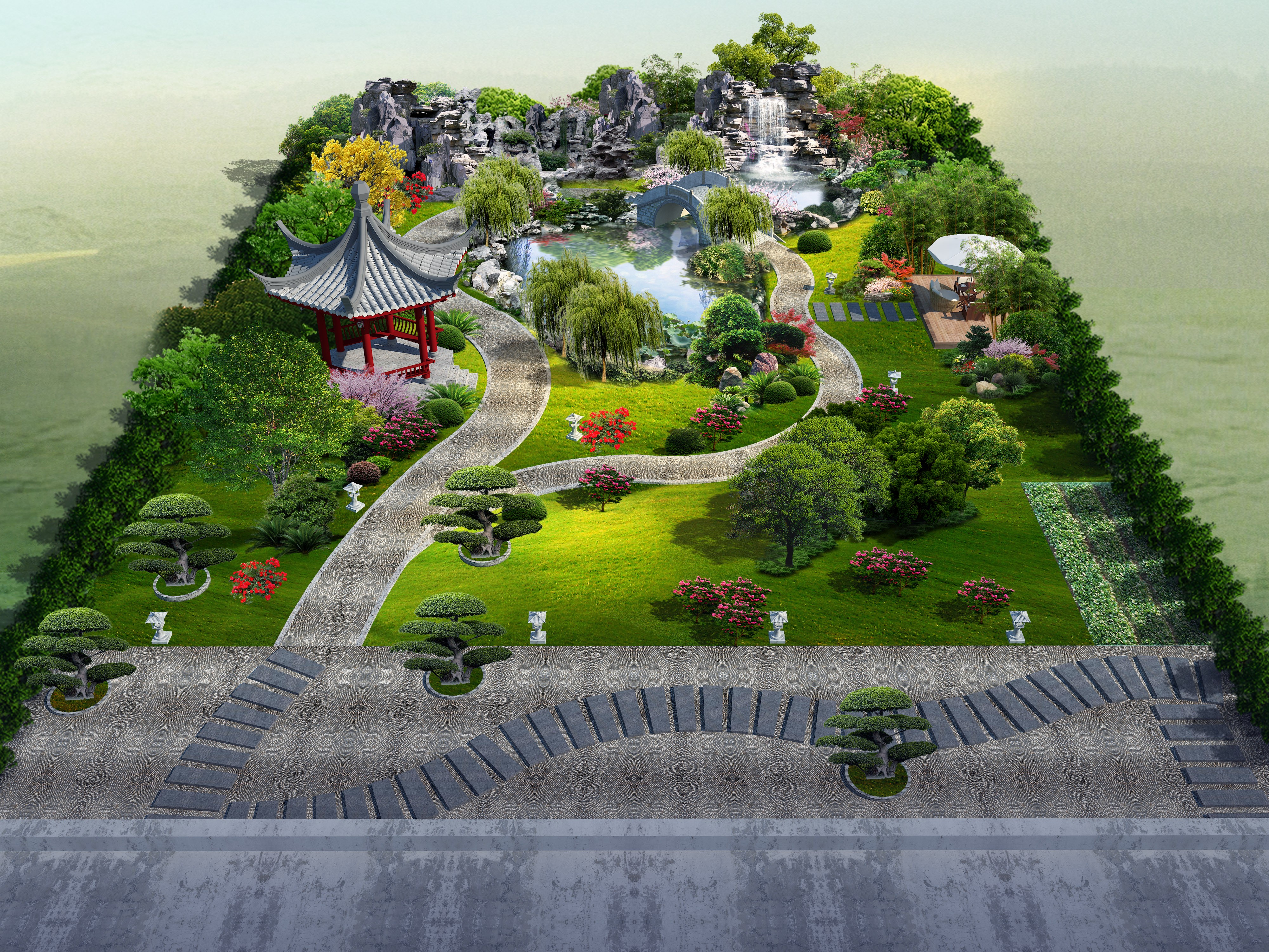 室外鸟瞰 - 效果图交流区-建e室内设计网