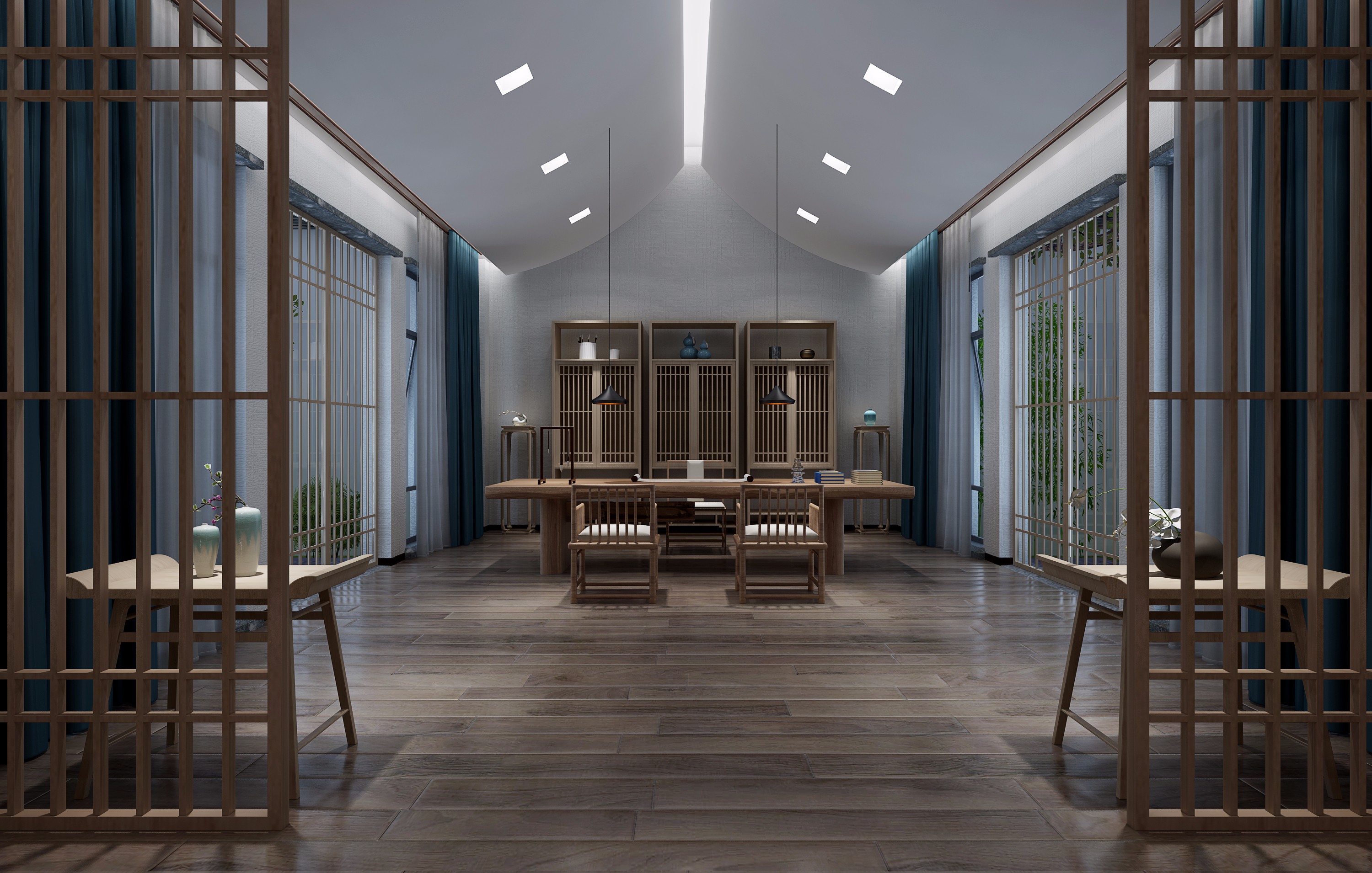 一套禅意空间设计以及效果展示