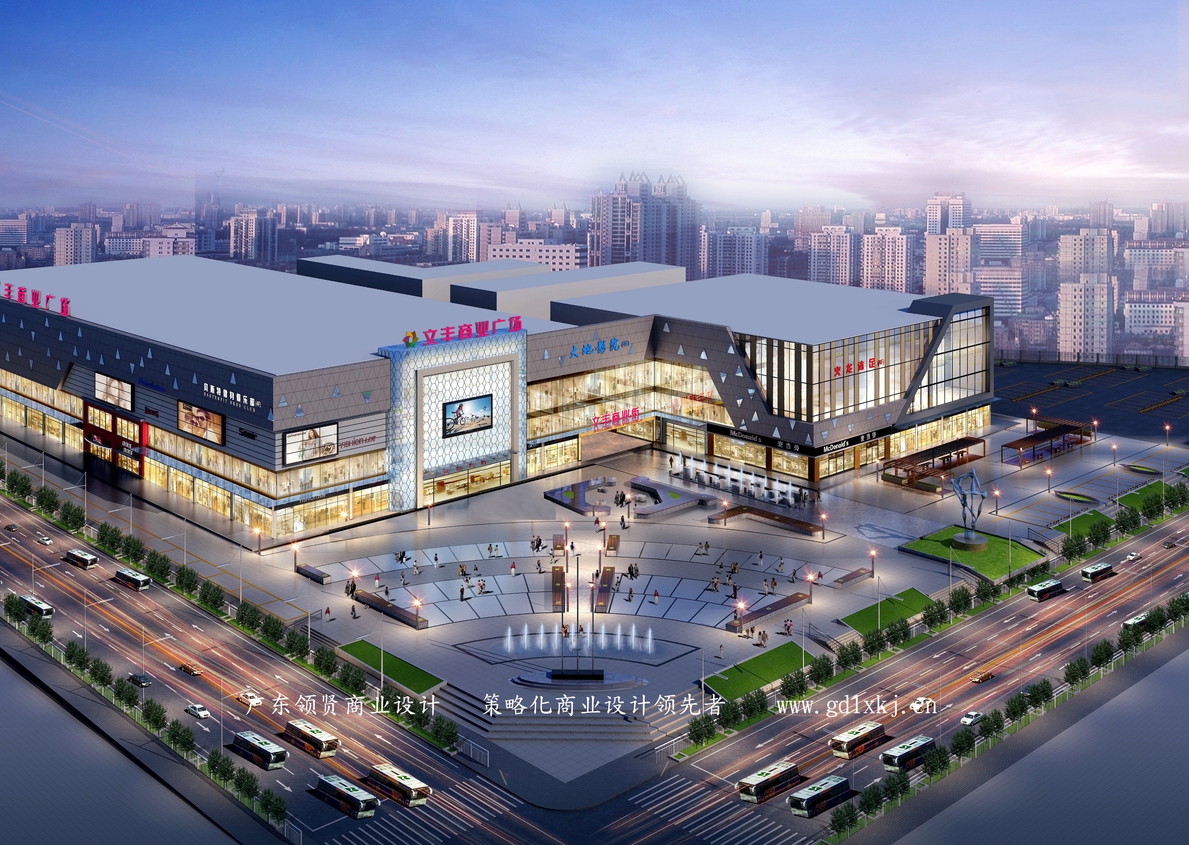 深圳文丰城商业广场 - 效果图交流区-建e室内设计网