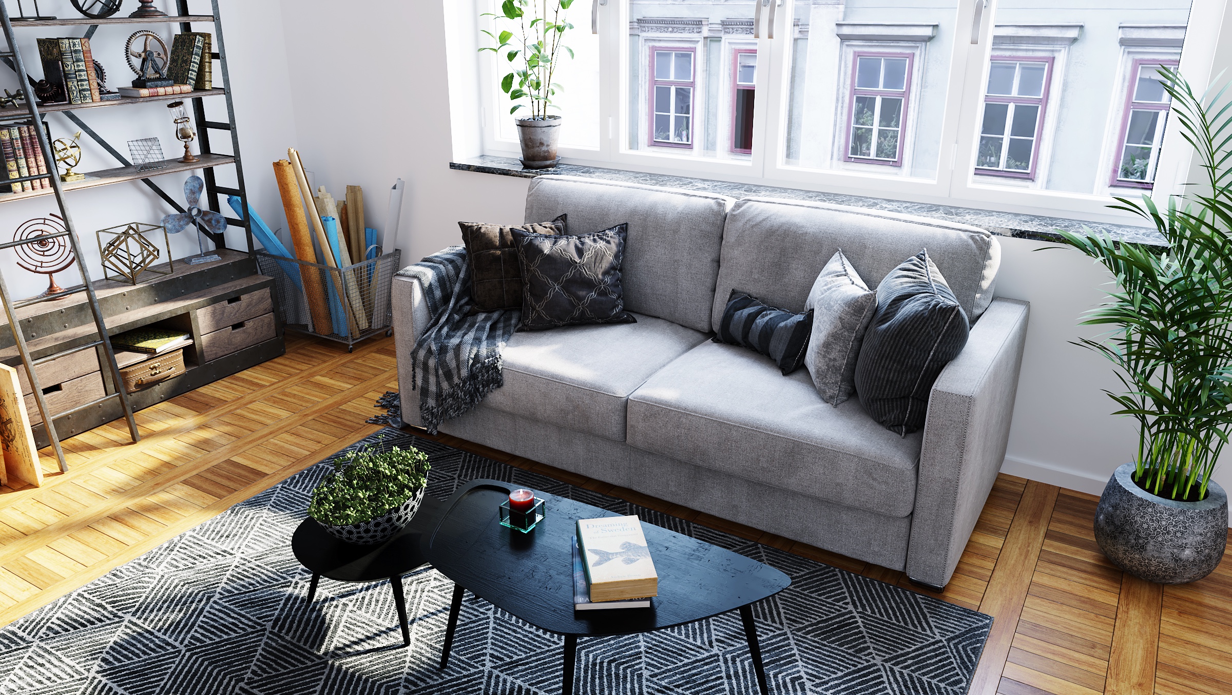 小场景 - 效果图交流区-建e室内设计网