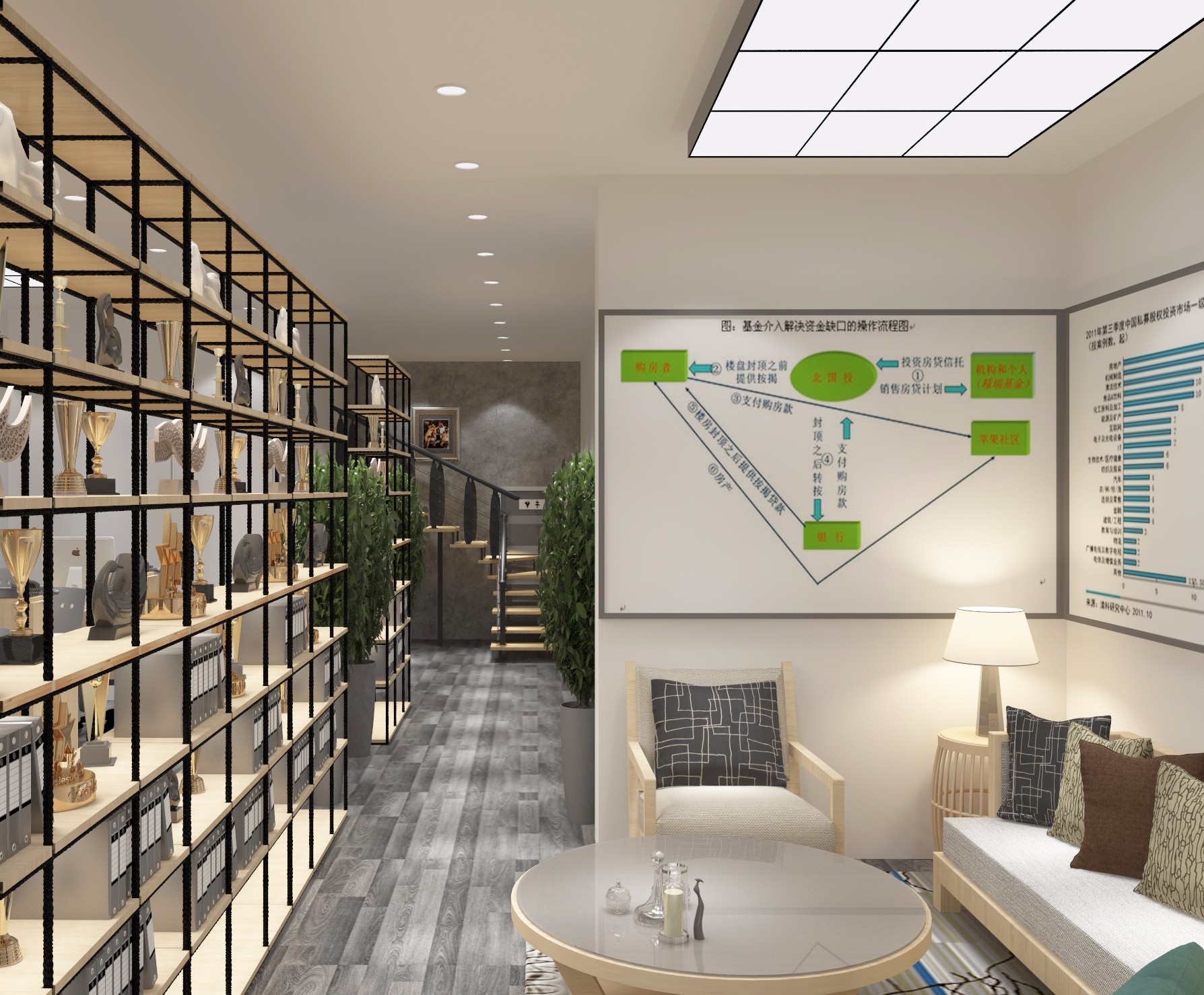 房产门店设计 - 效果图交流区-建e室内设计网