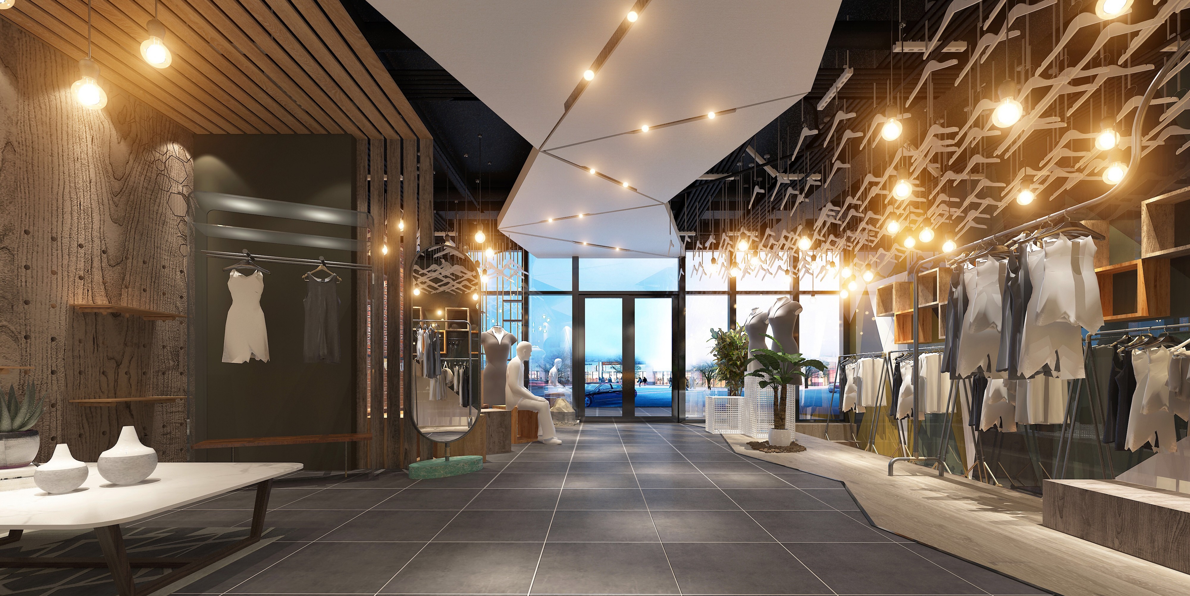 日照华润奢侈品海淘专卖店 - 效果图交流区-建e室内设计网