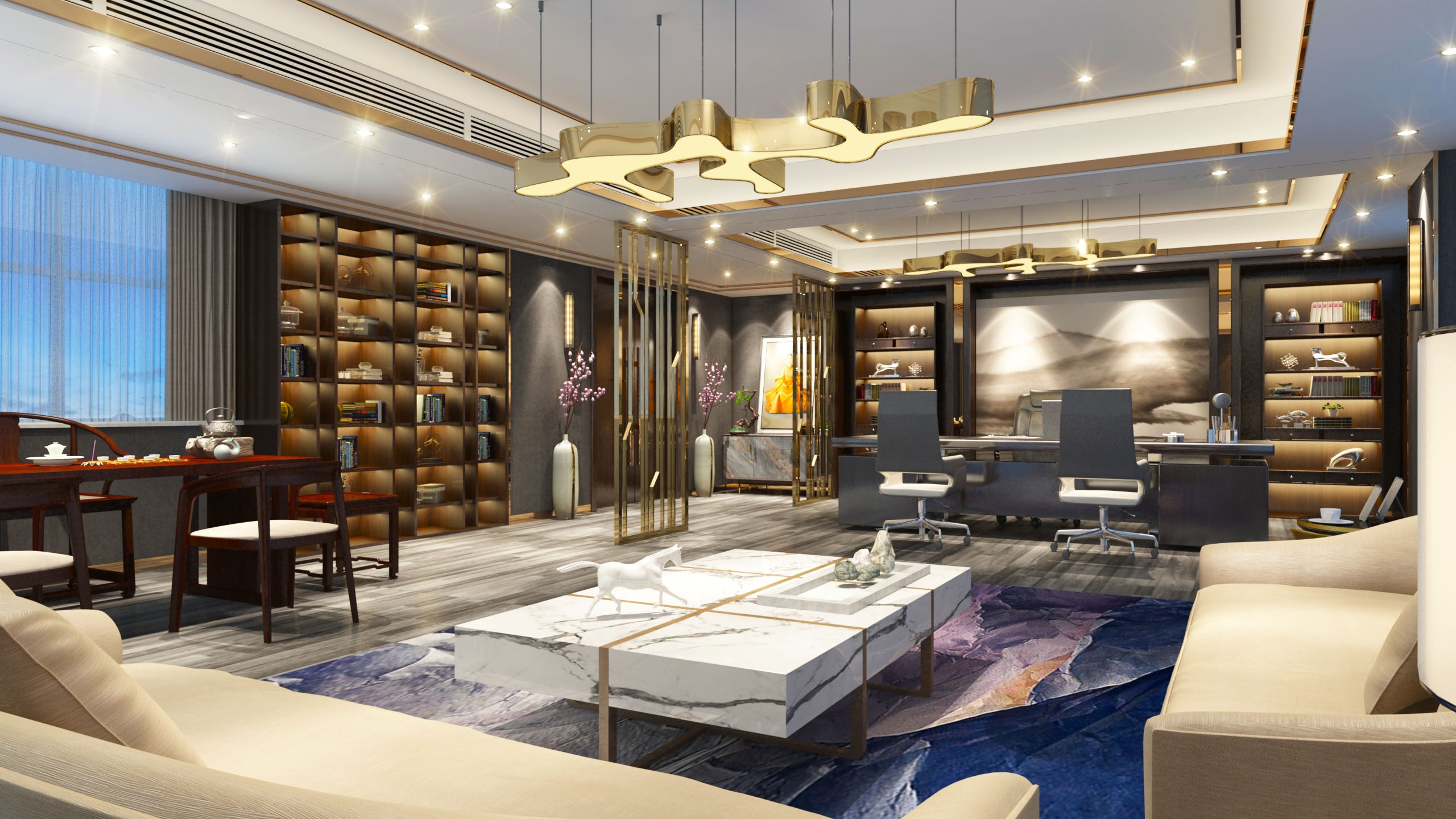 现代董事长办公室