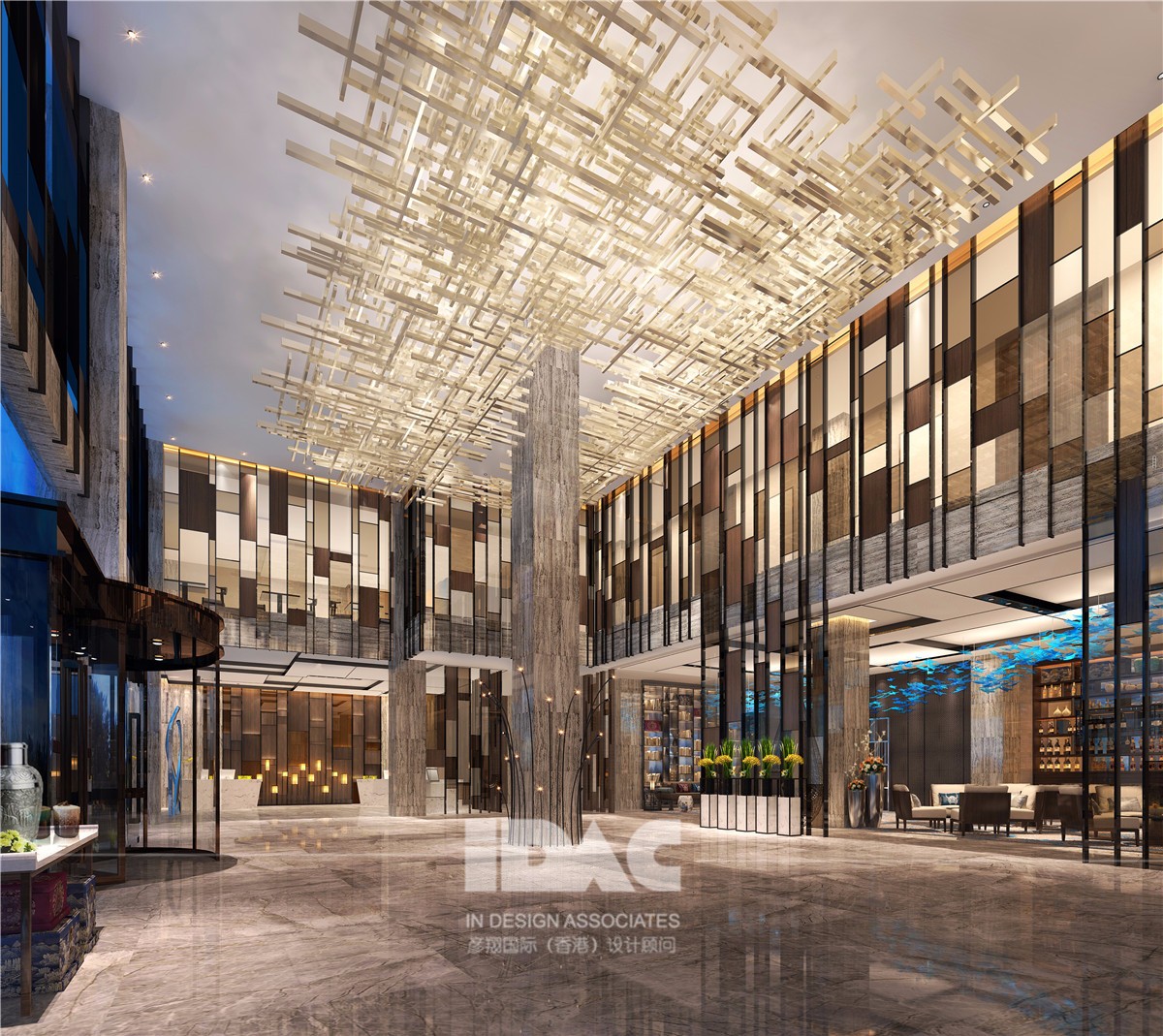 idac彦翔设计案例之一贵州凯里半山酒店 - 效果图交流区-建e室内设计