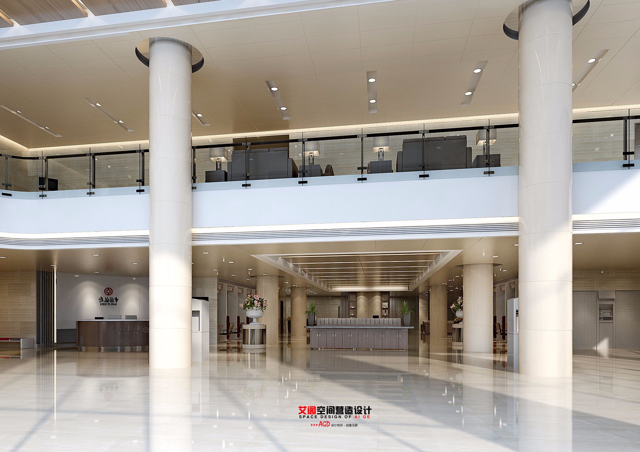 入户大堂 空间营造 [现代风格] - 效果图交流区-建E室内设计网