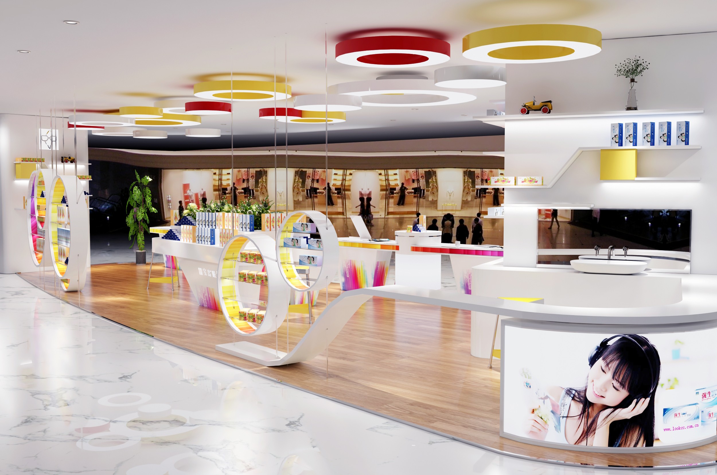 店铺- 效果图交流区-建e室内设计网