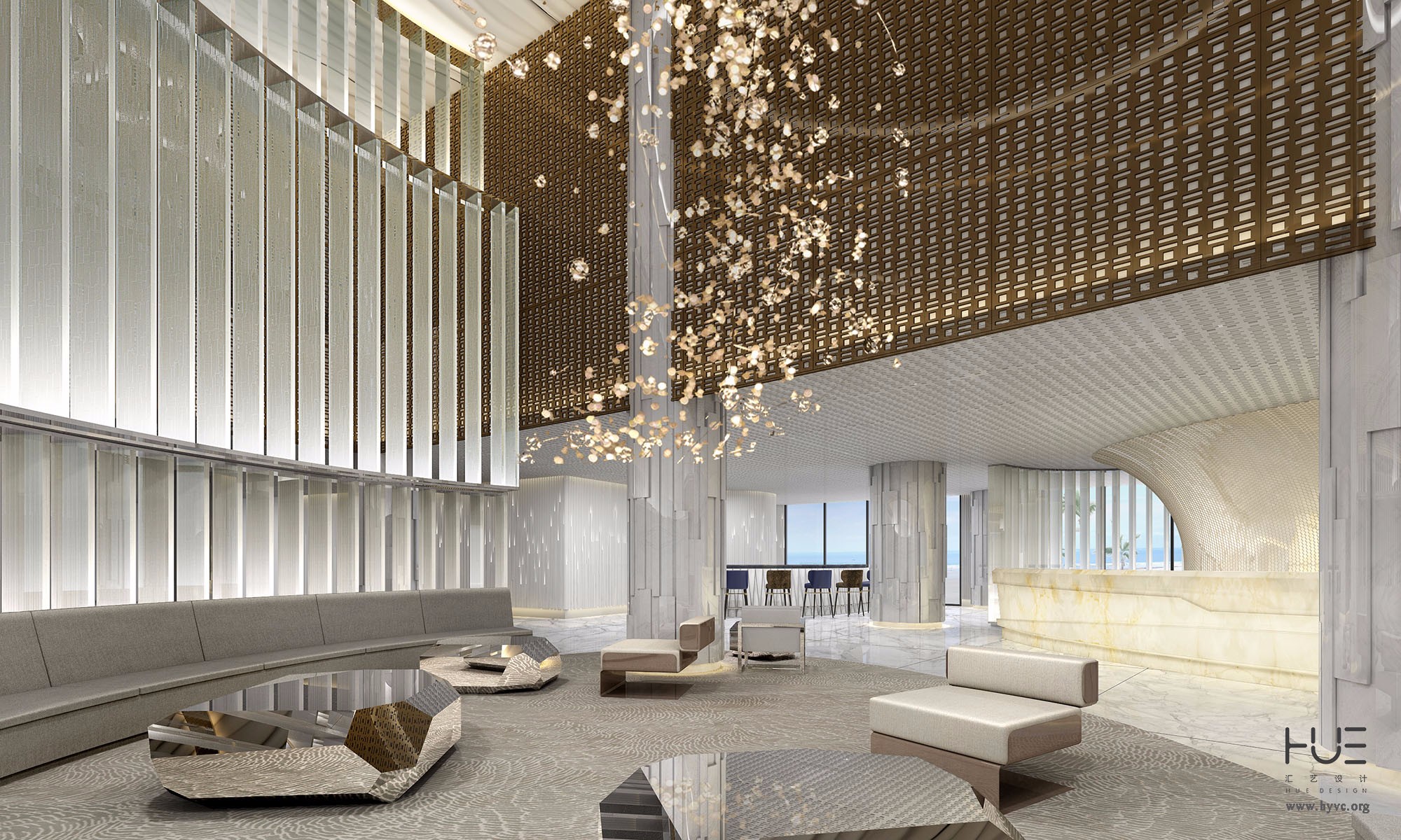 酒店效果图赏析 - 效果图交流区-建E室内设计网