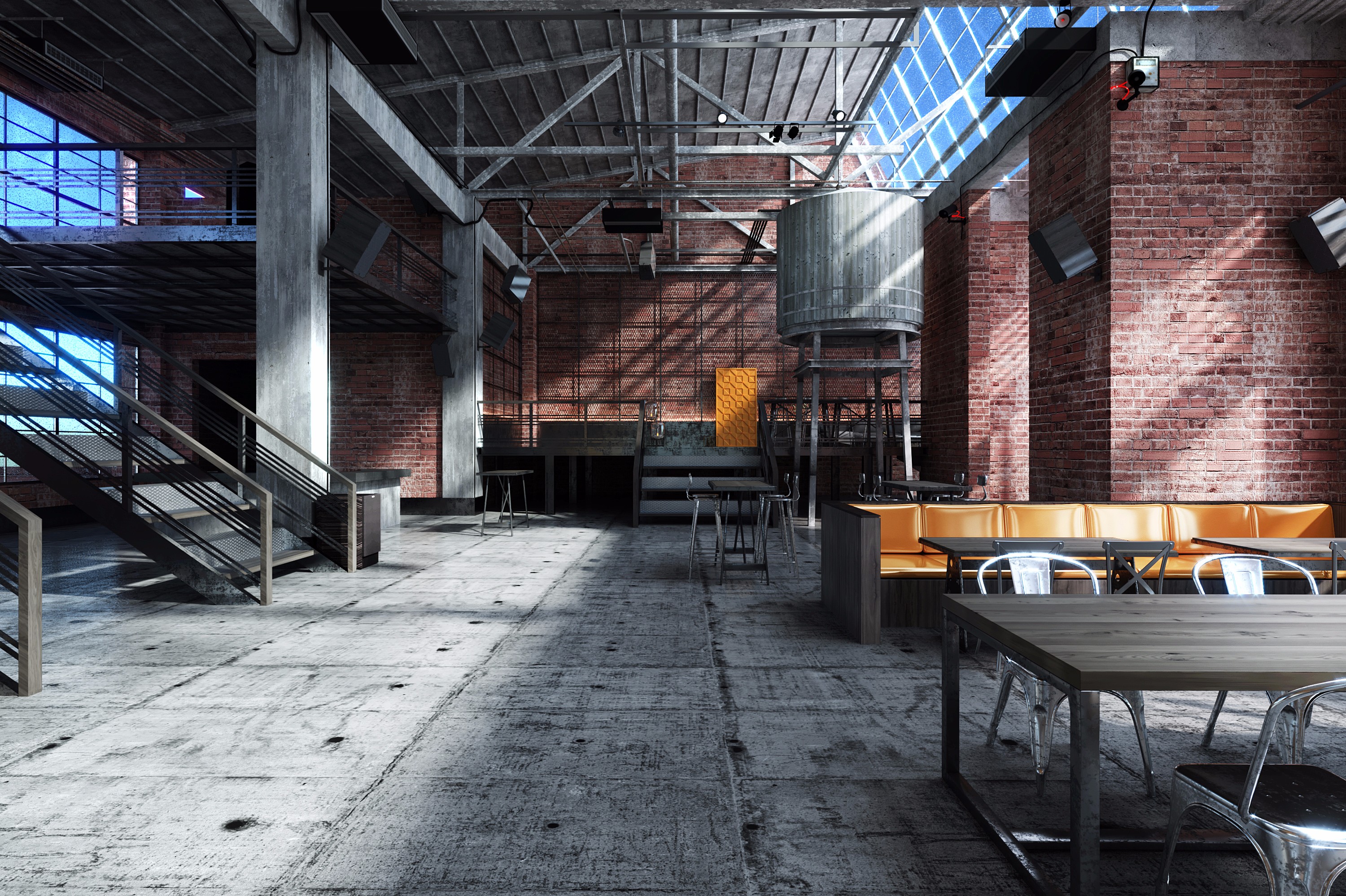 啤酒工厂 - 效果图交流区-建e室内设计网