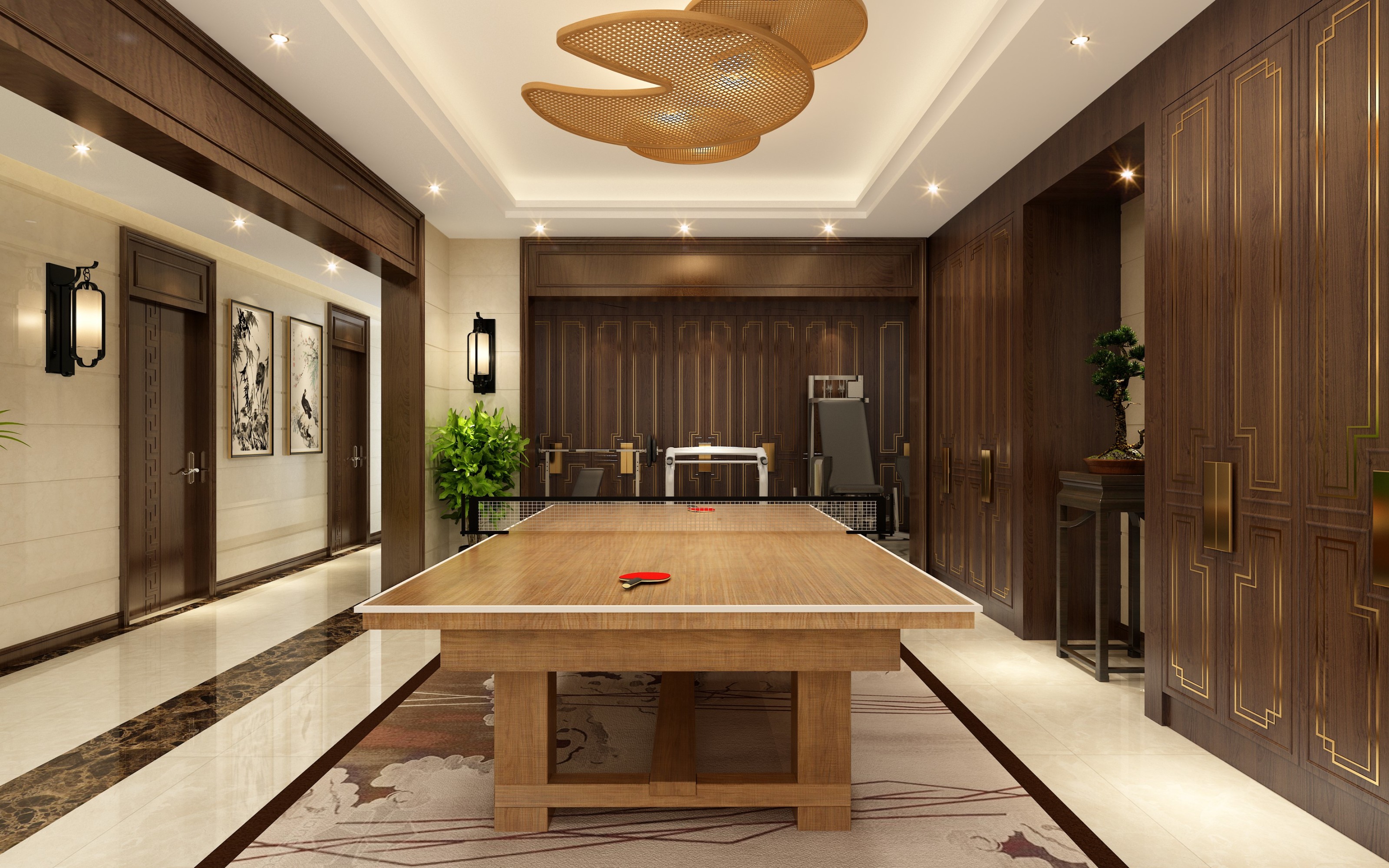 中式别墅[ID: 104873991]_建e效果图