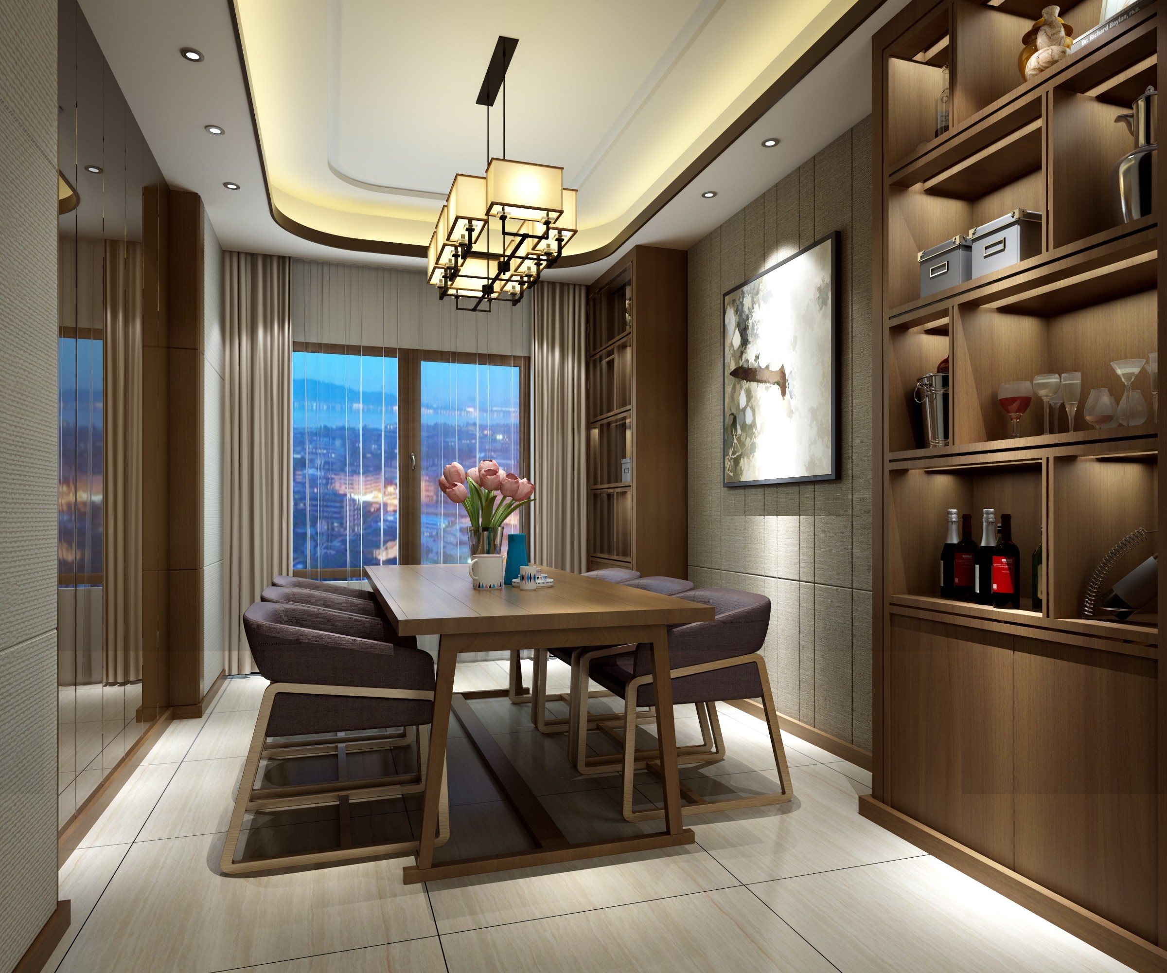 别墅——集晶廷创艺空间[ID: 116932739]_建e效果图