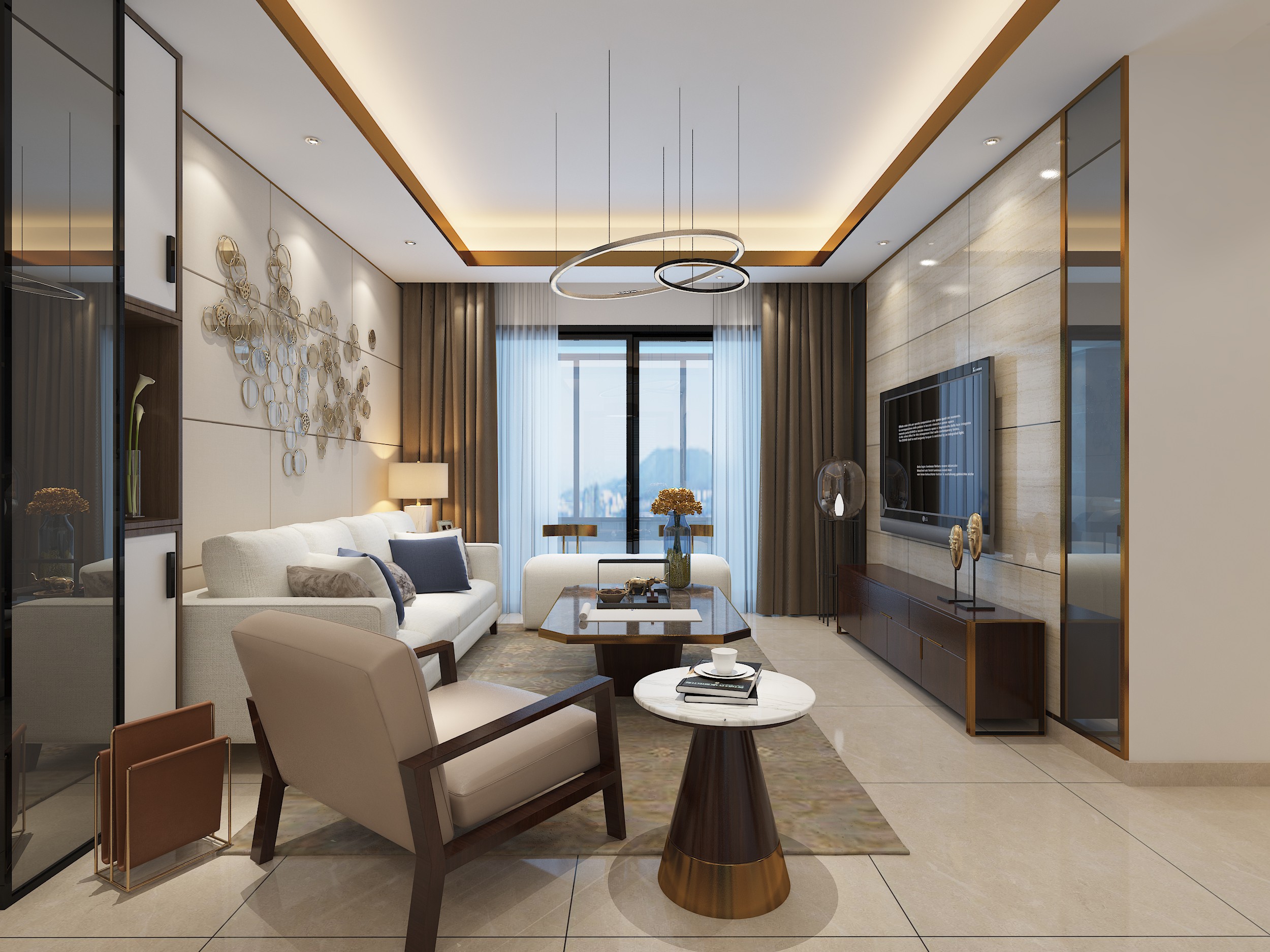 现代风格 - 效果图交流区-建e室内设计网