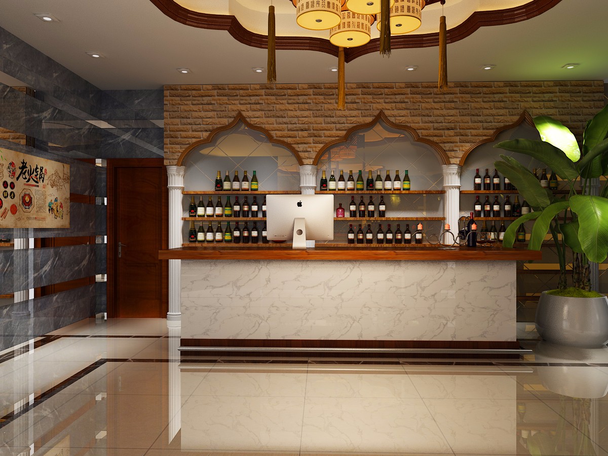 清真火锅店装修