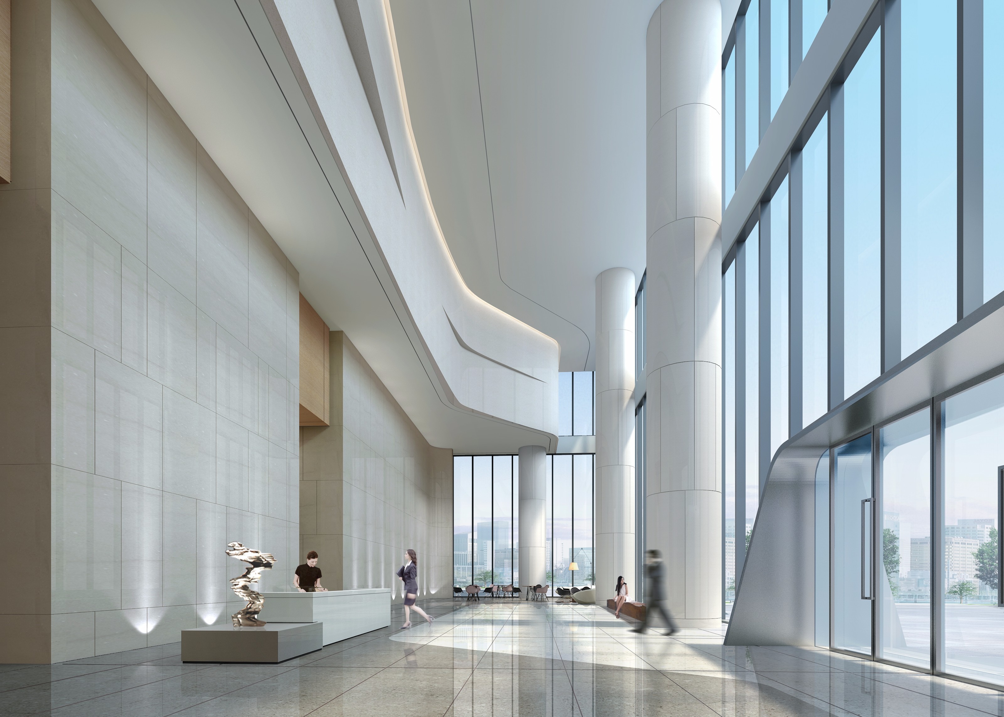 hue-办公大堂案例集锦