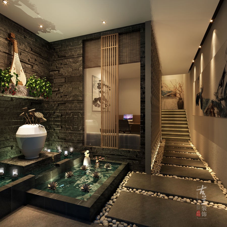 云岸茶咖汇茶楼——成都茶楼空间装修设计效果案例