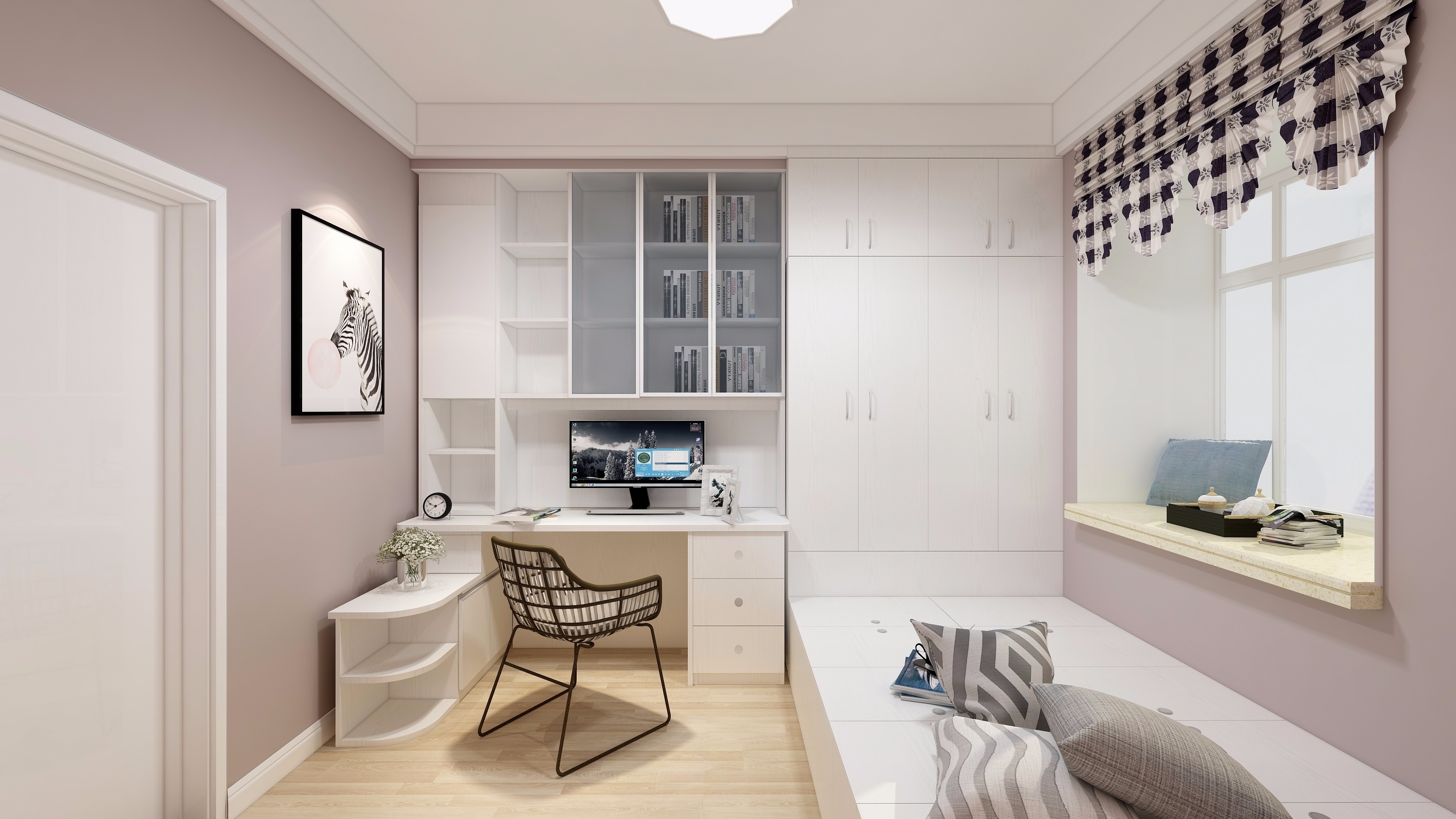 小清新的家 - 效果图交流区-建e室内设计网